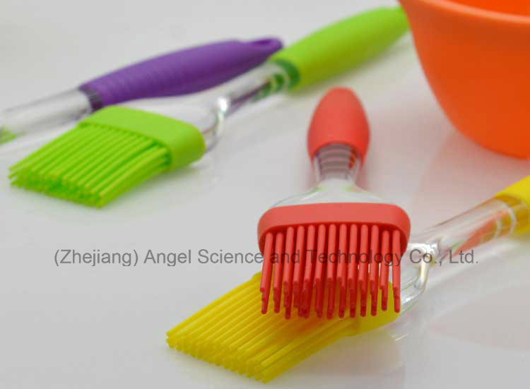 Transparent Silicone BBQ Brush Silicone Bread Brush for Holiday Sb06