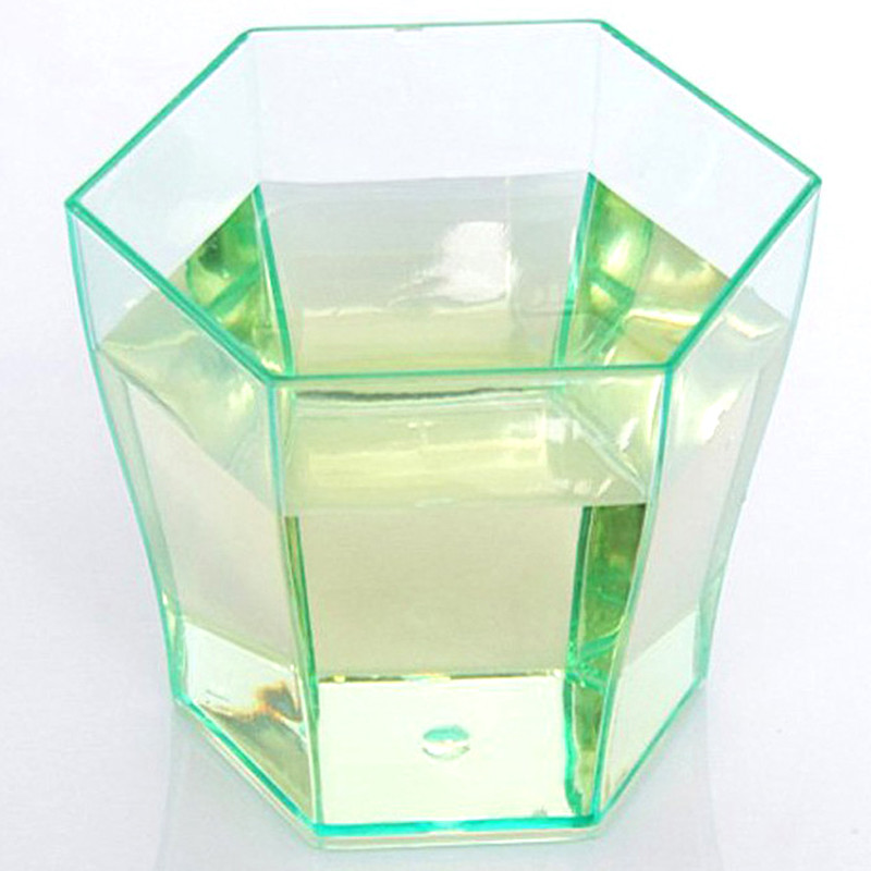 PP/PS Plastic Cup Disposable Cup Hexagonal Cup