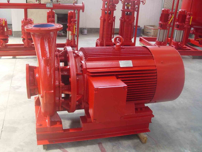 Stable Constant-Pressure Fire-Fighting Pump with Jockey Pump