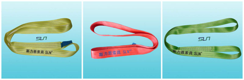 5t*10m 100%Polyester Webbing Sling Safety Factor Ce GS 5t 10m 7: 1