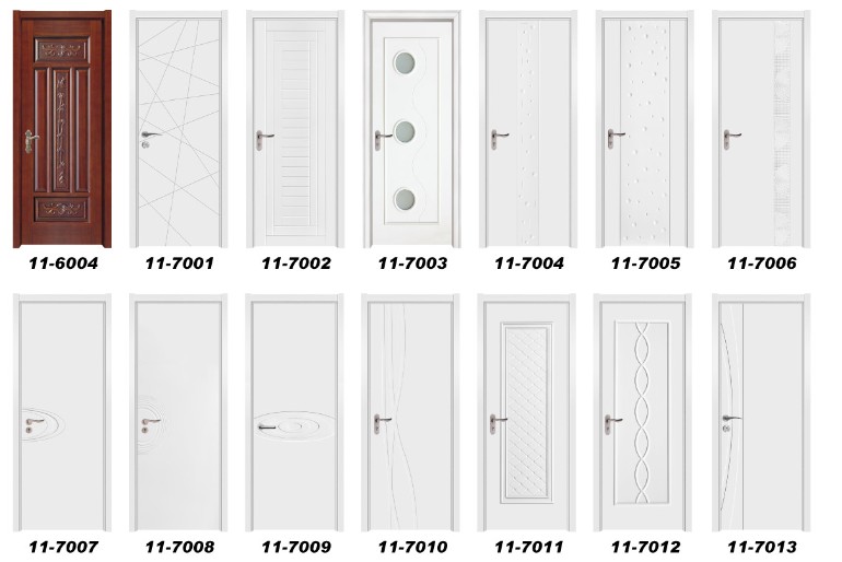 Interior Solid Wooden Door (11-7011)