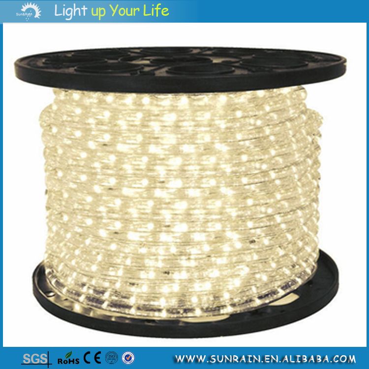 Newly Arrival 2 wires led rope light 220-240v