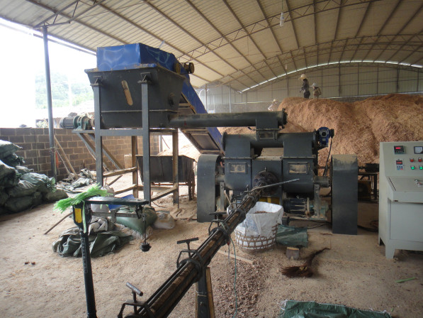 Pofessional Sawdust Rice Husk Briquette Making Machine, Waste Wood Briquette Press