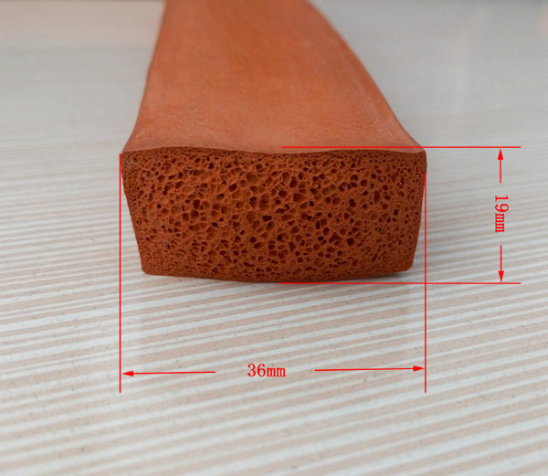 Supply Extruded Silicone Sponge Sheet/Silicone Profile