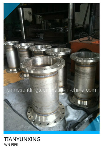 316L Wn RF Stainless Steel Flanges with Pipes