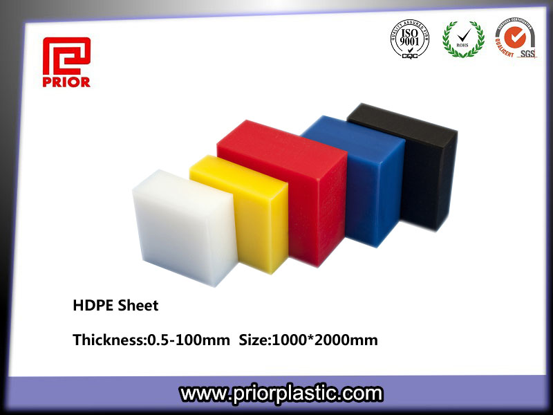 Red High Density PE Sheet with Smooth Surface