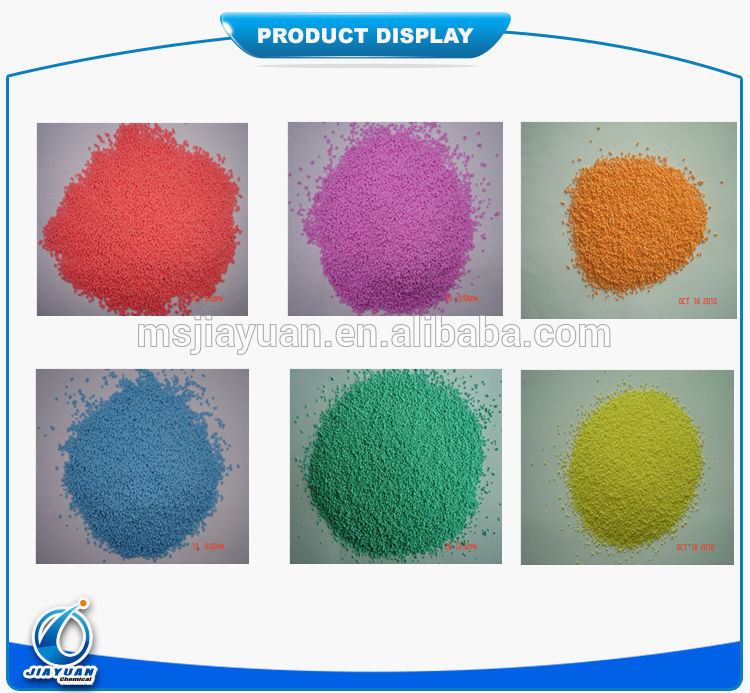 Best Selling Color Speckles Color Granule for Detergent in Sichuan
