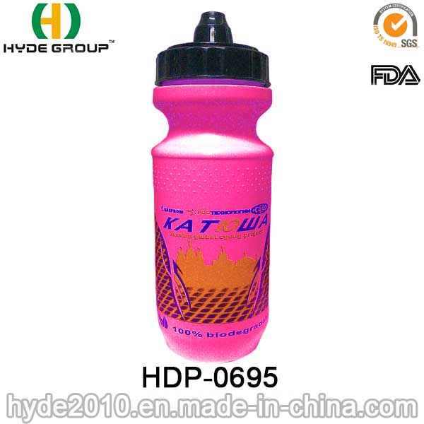 500ml Squeezable Plastic Drinking Water Bottle (HDP-0695)