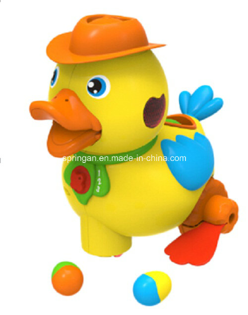 Funny Yellow Duckling Musical Instrument Toy