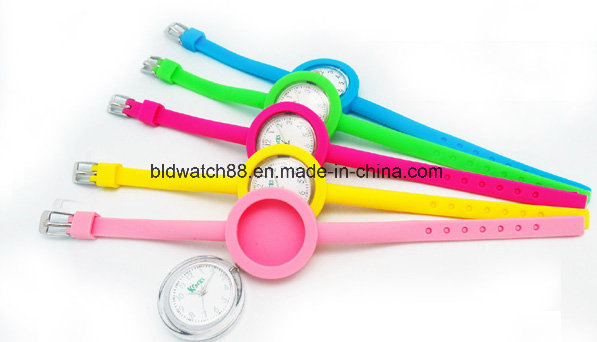 3ATM Waterproof Womens Silicone Wrist Watches Japan Movement