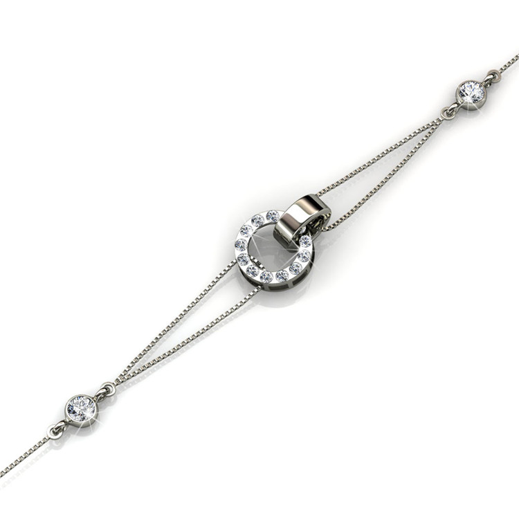 Destiny Jewellery Crystal From Swarovski Circle Me Bracelet