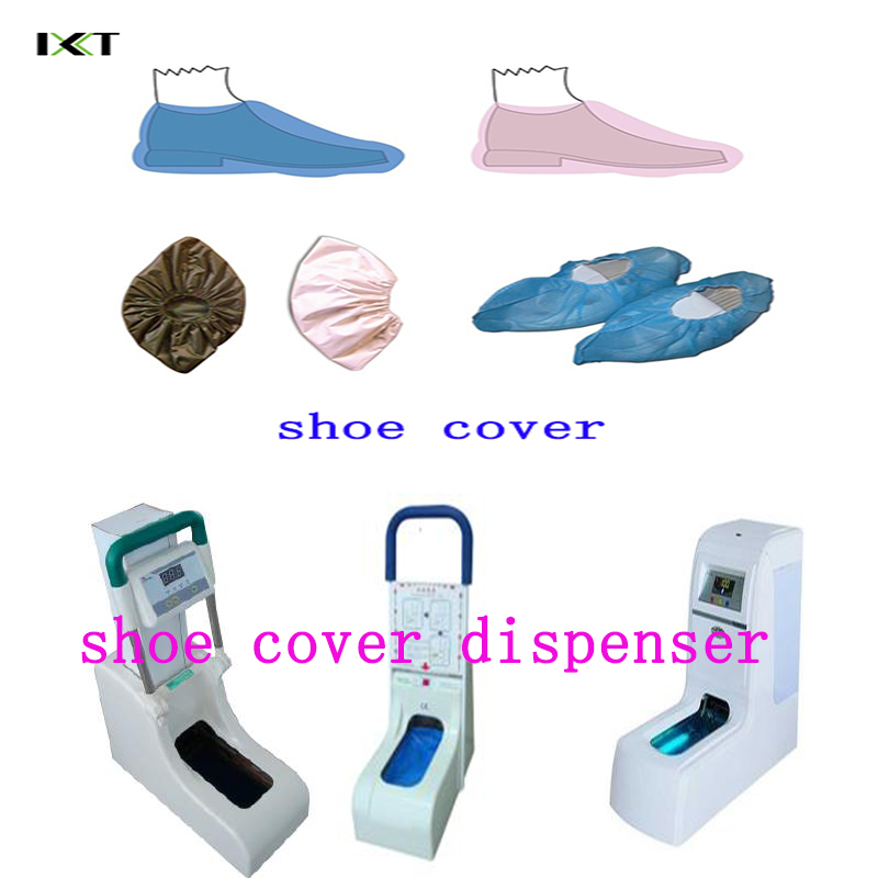 Disposable Nonwoven PP/PE/CPE Waterproof Anti-Skid Shoe Cover Stock Kxt-Sc12
