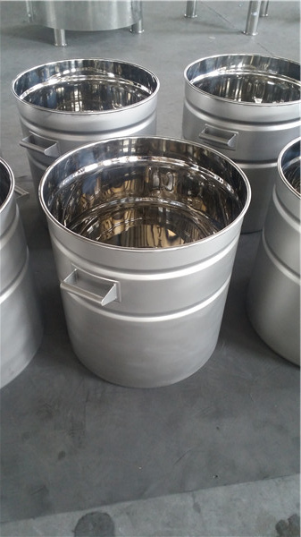 200L Stainless Steel Barrel with Clamp and Stiffener