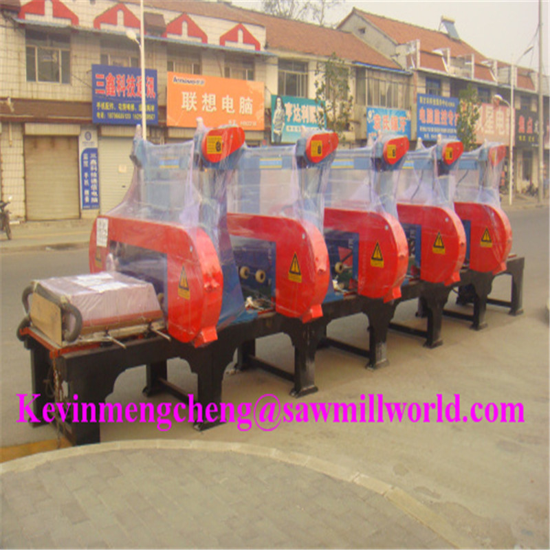 6 Heads Band Sawmill Wood Band Saw Horizontal Sawing Machine