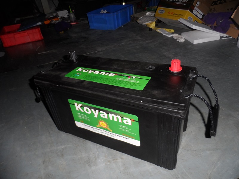 Factory Price 12V120ah Maintenance Free Auto Battery Heavy Duty Truck Battery