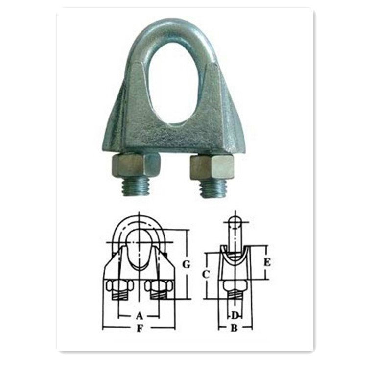 DIN741 Wire Rope Clip