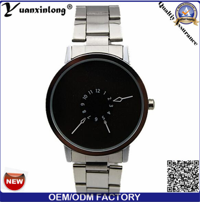 Yxl-359 Super Quality Luxury Paidu Brand Stainless Steel Watch Black Dial Simple Design Sport Mens Watches