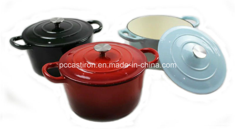 3PCS Cast Iron Coowkare Set LFGB Factory