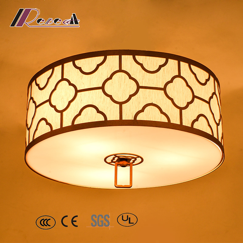 Simple Design Linen Shade Pendant Lamp L12105-H5 with Ce&RoHS Certificate