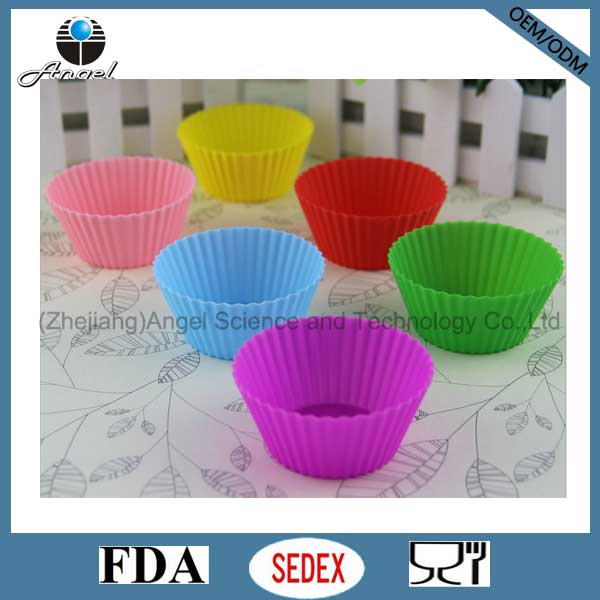 Medium Size Cake Tool Silicone Muffin Mould Sc01 (M)