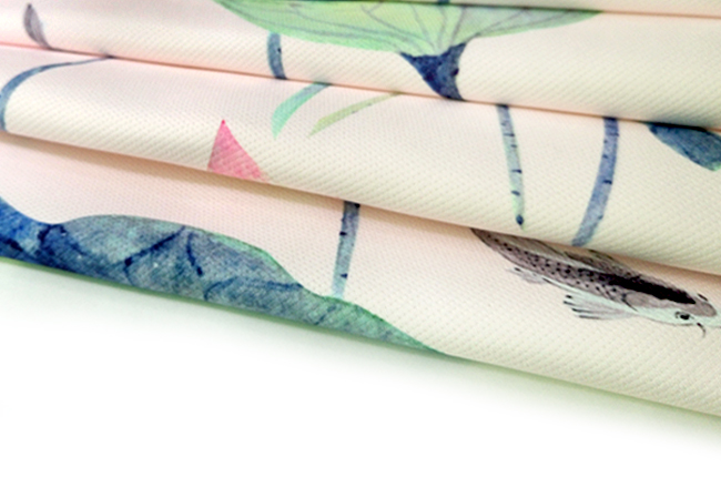 Graceful Printed Twill Dobby Garment Fabric, Home Textile Fabric