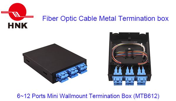 12 Ports Fiber Optic Cable Termination Box (PTB112)