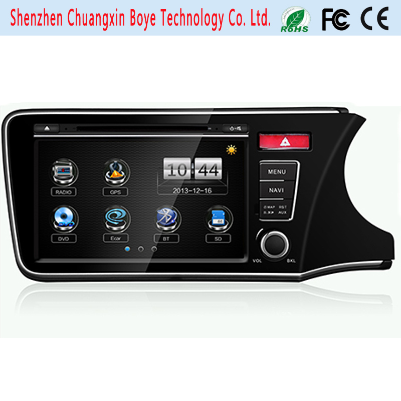 Special Two DIN Car DVD Player for Honda City 2014