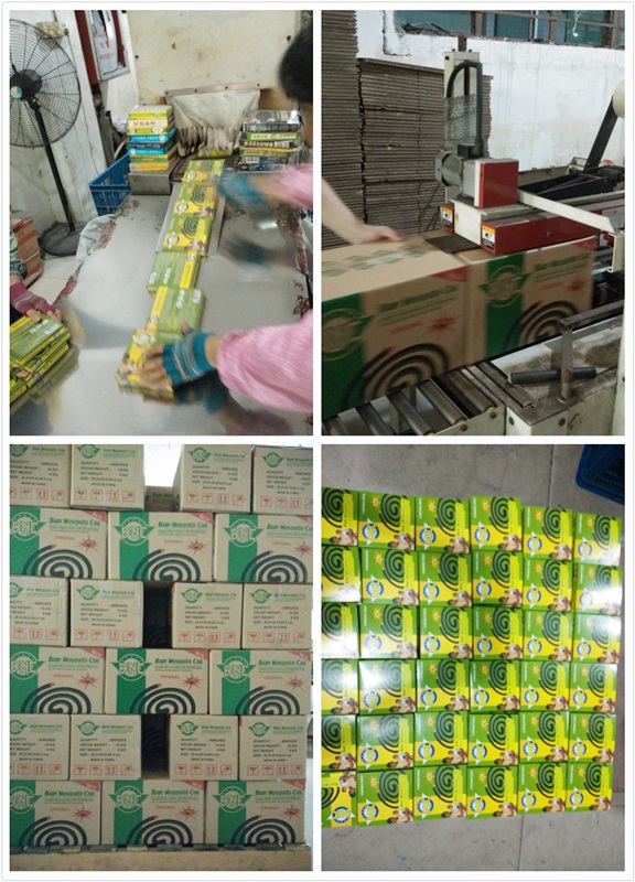 125mm 130mm China Factory Cheap Black Mosquito Coil for Bangladesh