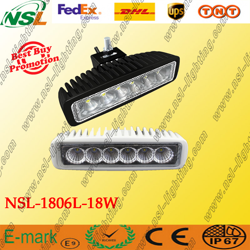 18W Epistar LED Work Light for Fog Driving LED Driving Light