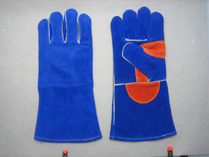 Premium Cow Split Leather Welder Work Glove-6515