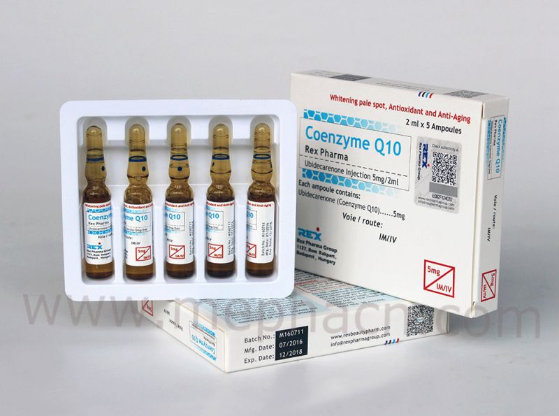 Anti-Aging Coenzyme Q10 Great Product Ubidecarenone Injection for Hot Selling