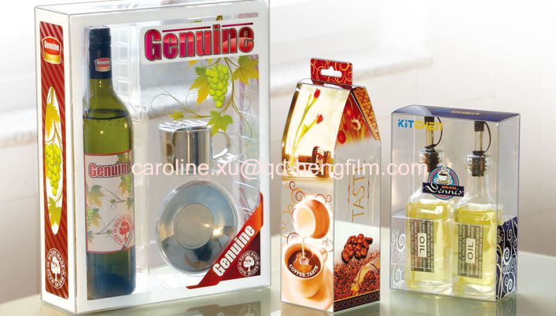 High Quality Excellent PVC Transparent Toy Packaging Rigid Film