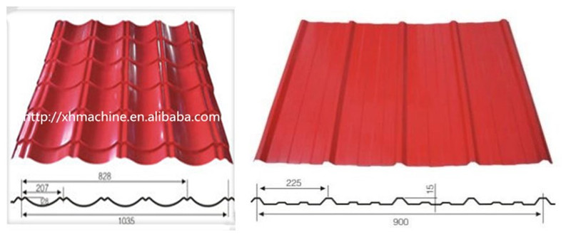 Double Layer Metal Roofing Panel Forming Machine