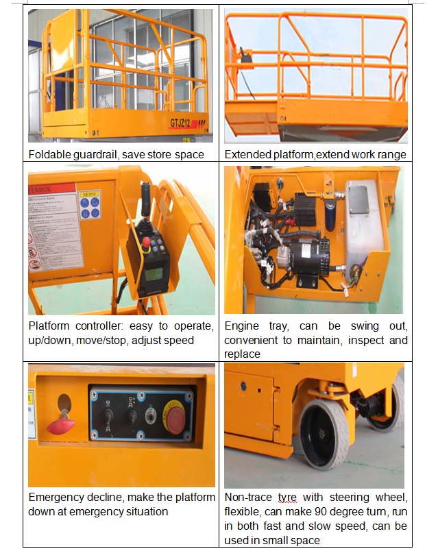 China Scissor Aerial Work Platform Price