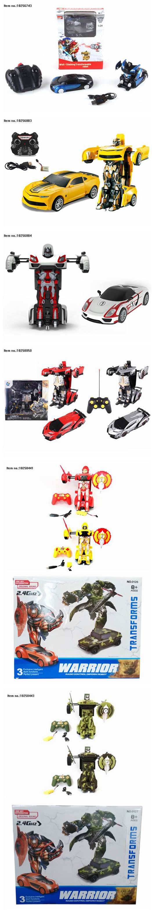 5 Function R/C Deformation Car Toys with Light and Music