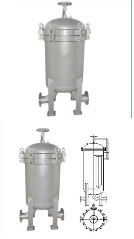 High Quality Single Liquid Bag Filter Housing for Water Treatment
