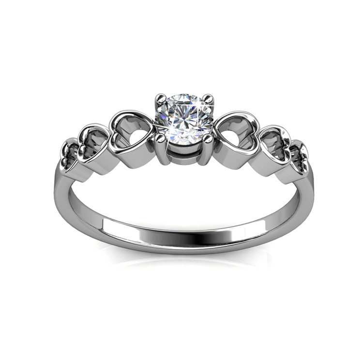 Destiny Jewellery Crystal From Swarovski Sweet Love Ring