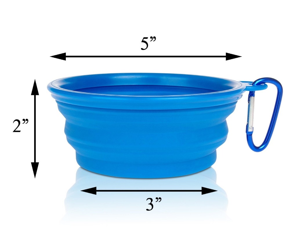 silicone pet bowl