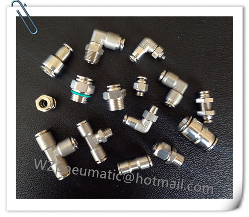 High Temperature 250 Degrees Celsius Industrial Equipment Pneumatic Fittings