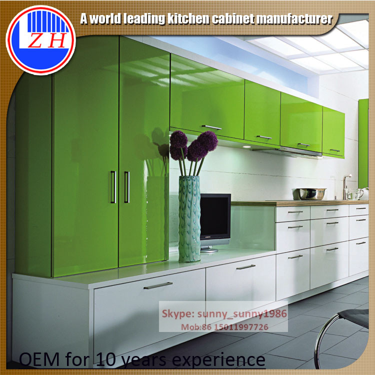 Glossy UV Kitchen Cabinet