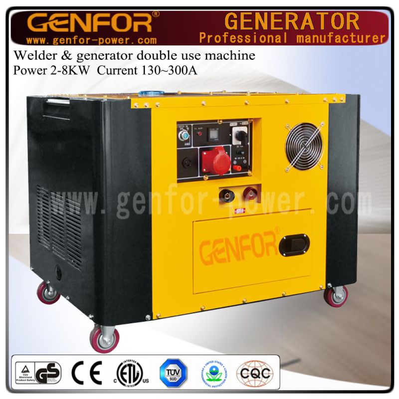 GF10-200ade 5kw 200A Diesel Welding Generator with Ce Certification