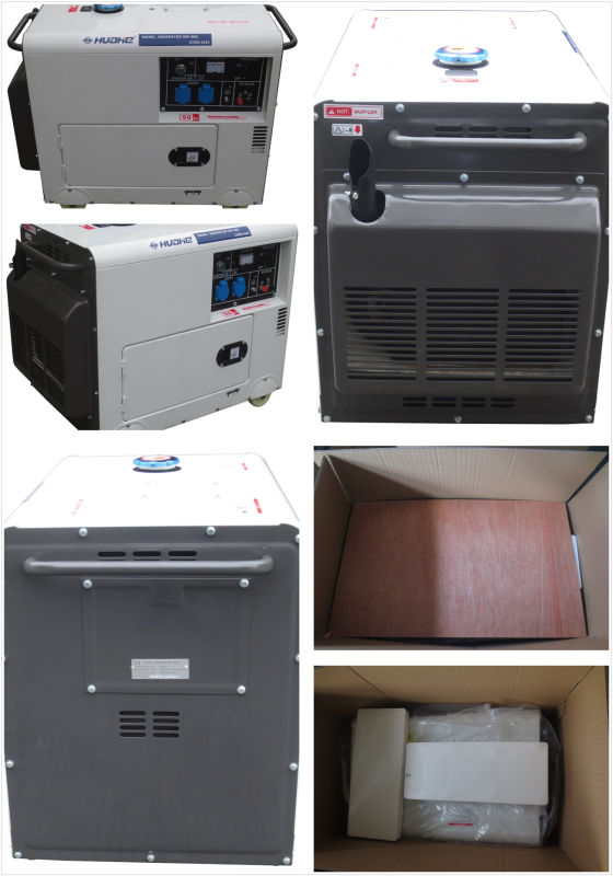 5KW Silent Diesel Generator, Portable Diesel Generator (5GF-B01)