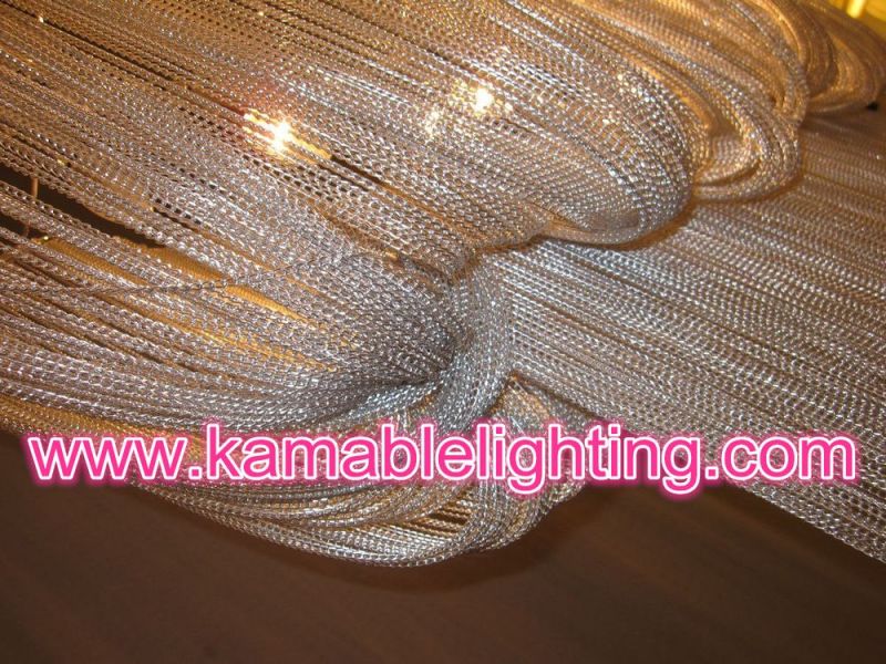 Modern Silver Chain Lighting Chandelier Pendant Light (KA107)