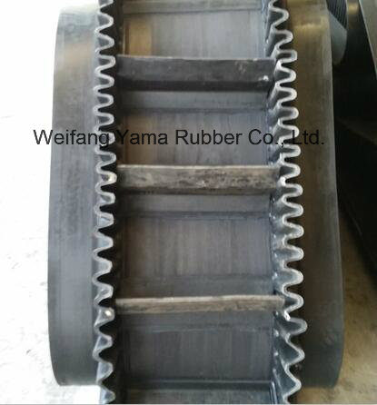 transmission Rubebr Conveyor Belt/ Chevron Rubber Conveyor Belt for Sand and Coal Transmission