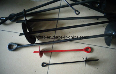 Different Color Anchor, Powder Coated Ground Anchor