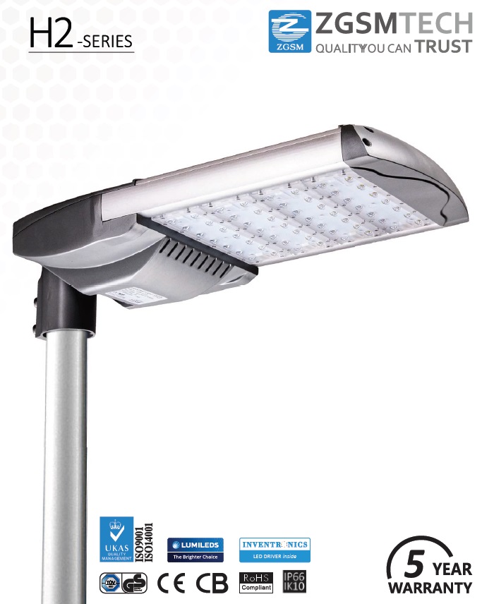 120W LED Area Road Light for Parking Lot