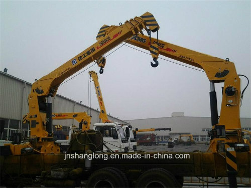 XCMG Sq8sk3q Truck Mounted Telescopic Crane 8ton Loading Crane