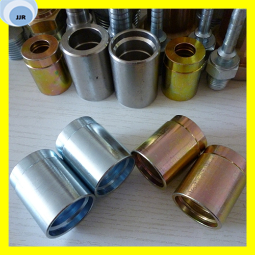 Carbon Steel Hydraulic Hose Ferrule Fittings for Hydraulic Assembly