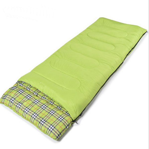 -5 Degrees Thickening Spliceable Double Hollow Cotton Sleeping Bag