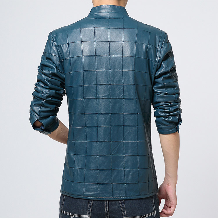 Fashion PU Leather Men Jacket